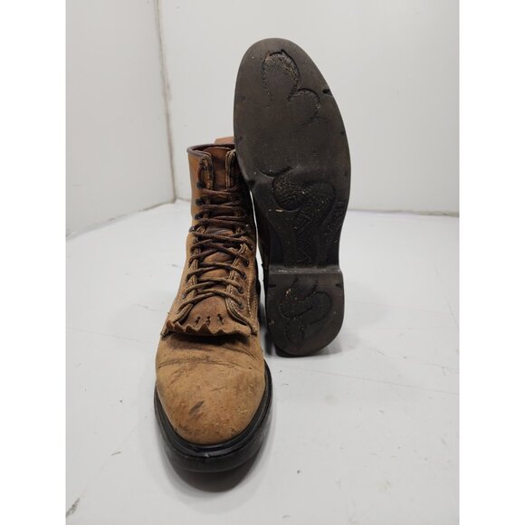 Red Wing 33066 Mens Round Toe Leather Ankle Boots Brown Size 10B USA Made - Picture 1 of 11